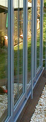 Foto: Außenansicht Glastür Foto: Außenansicht Glastür