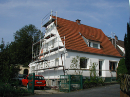 Foto: Einfamilienhaus als Niedrigenergiehaus in Mömbris